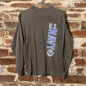 U.S. Navy Olive Green Long Sleeve Shirt